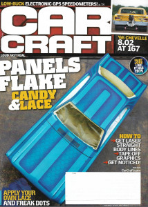 CAR CRAFT 2014 MAY - PANELS FLAKE & CANDY LACE, STRAIGHT LINES, TAPING